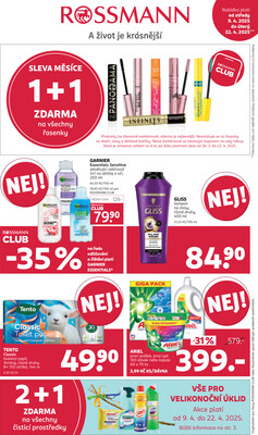 Rossmann od 9.4. do 22.4.2025
