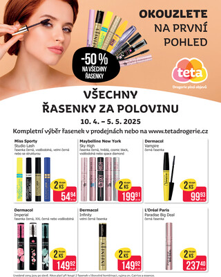 TETA drogerie letáky