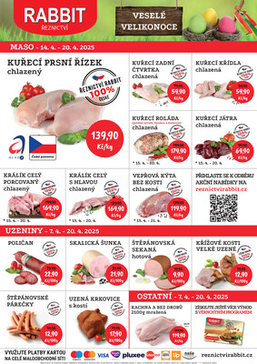 RABBIT řeznictví od 14.4. do 20.4.2025