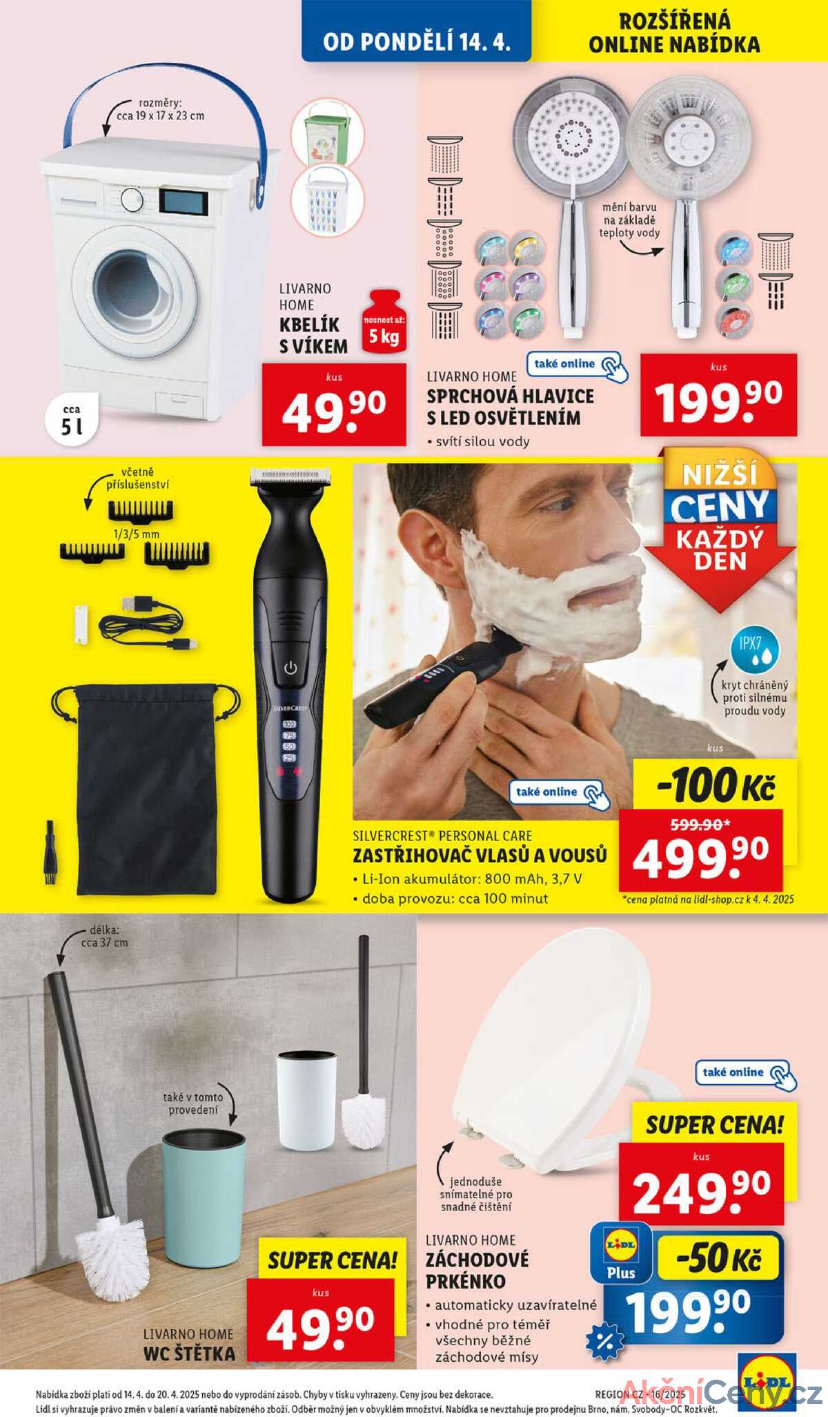 Lidl Spotřební zboží 14.4. - 20.4. strana 5