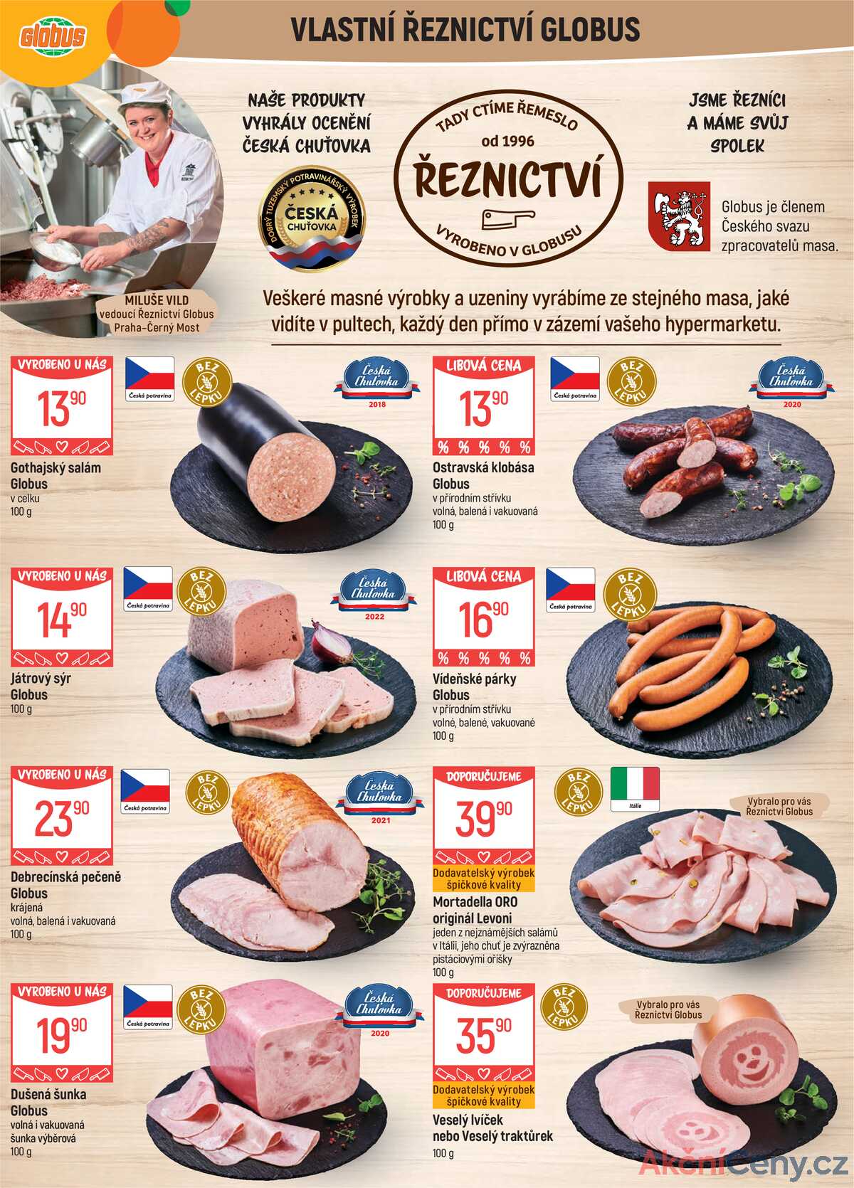 Akční leták Globus 16.4. - 22.4.2025 - Globus Praha - Centrum Černý Most strana 4