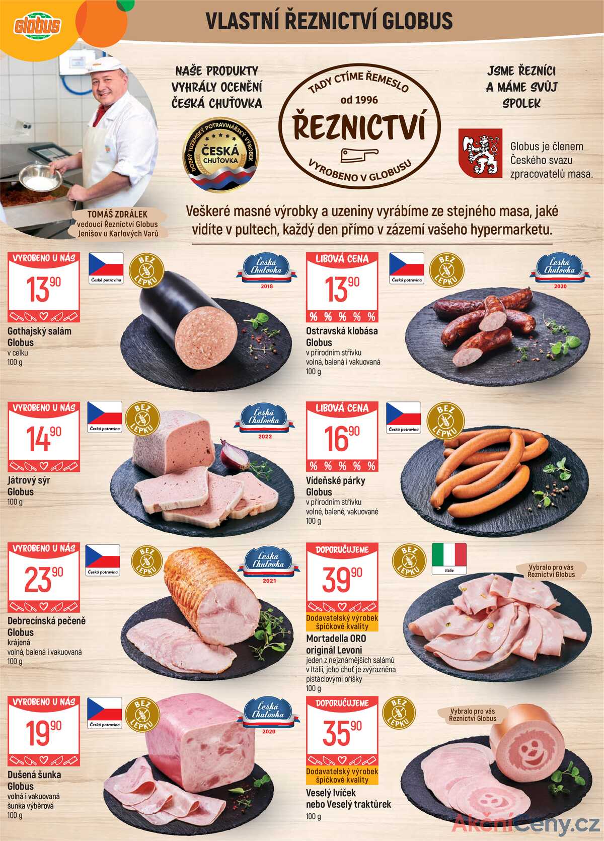 Akční leták Globus 16.4. - 22.4.2025 - Globus Jenišov u Karlových Varů strana 4