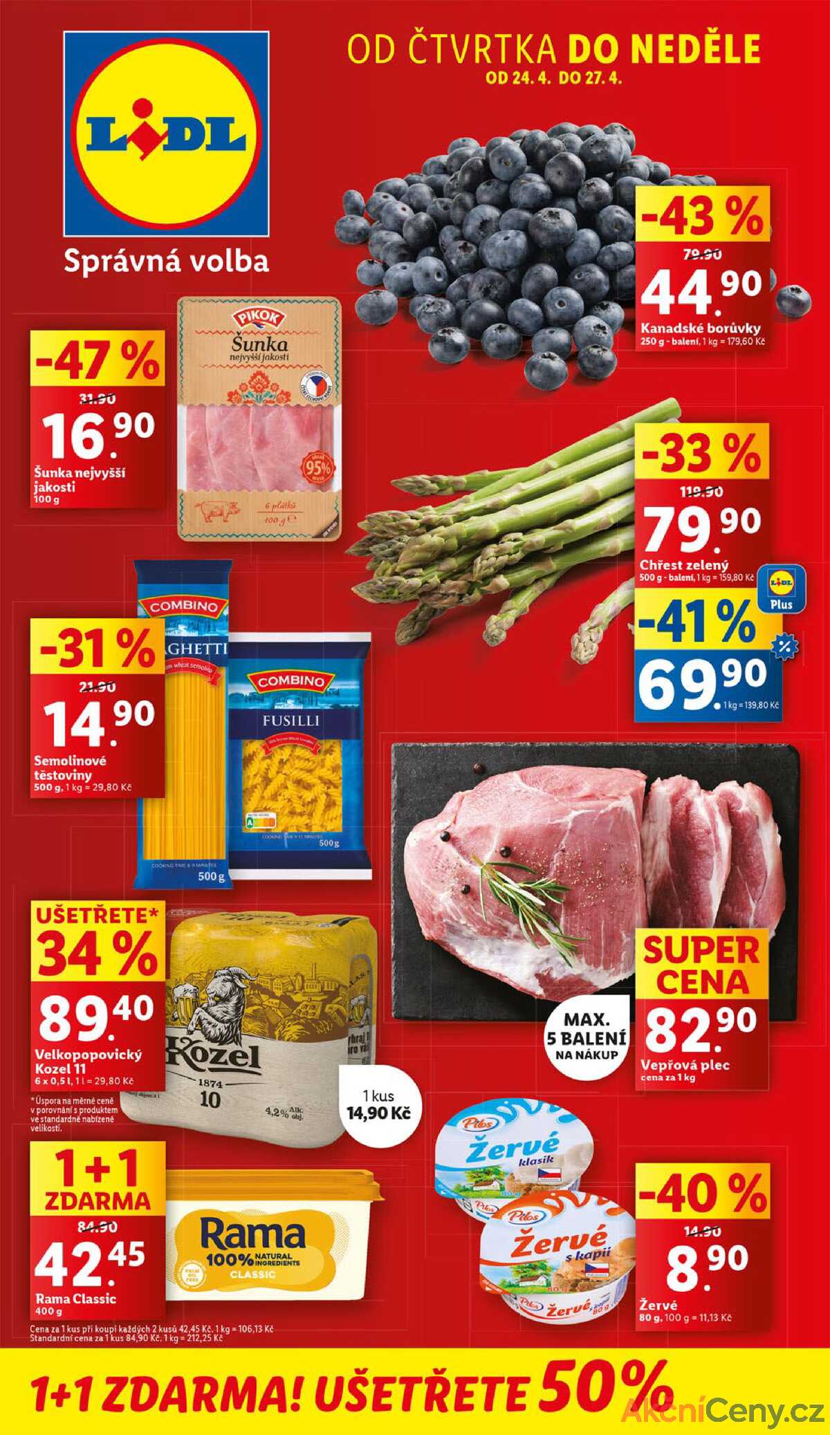 Lidl od 24.4. do 27.4.2025 strana 1