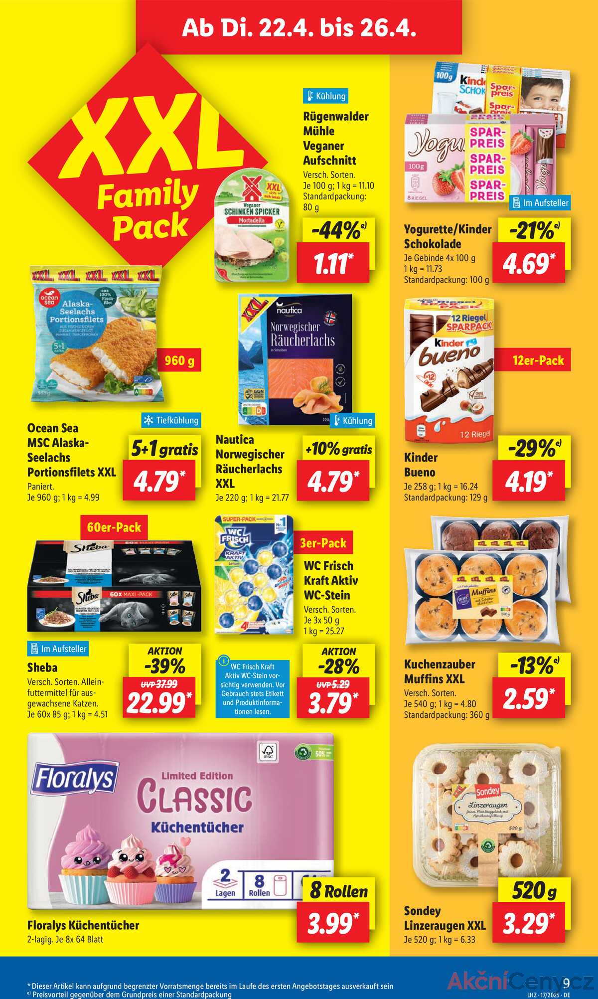 Leták Lidl Německo 21.4.-26.4.2025 strana 11