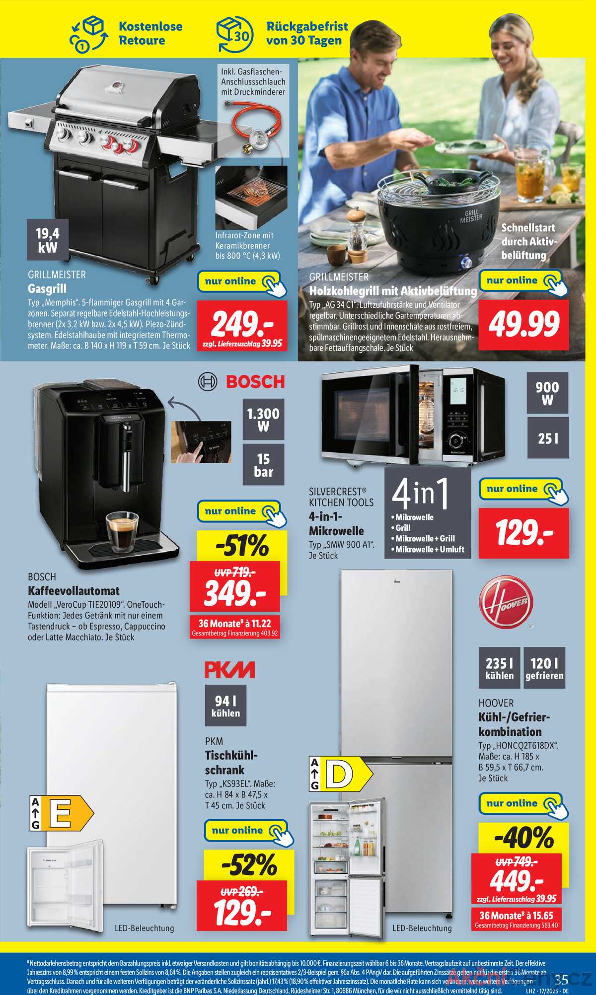 Leták Lidl Německo 21.4.-26.4.2025 strana 45