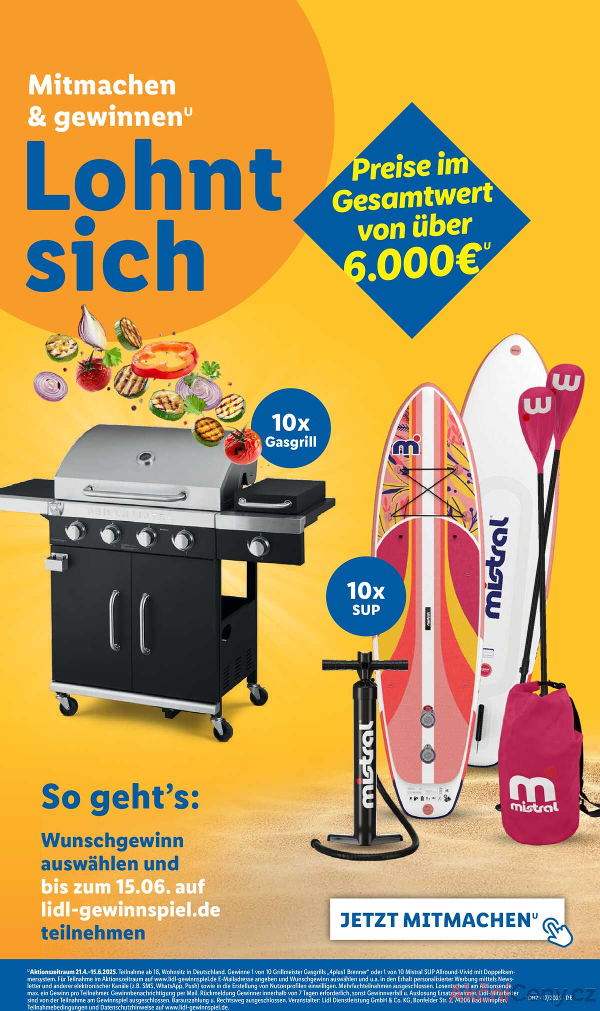 Leták Lidl Německo 21.4.-26.4.2025 strana 61