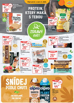 Akční leták Globus 23.4. - 6.5.2025 - Globus Praha - Čakovice