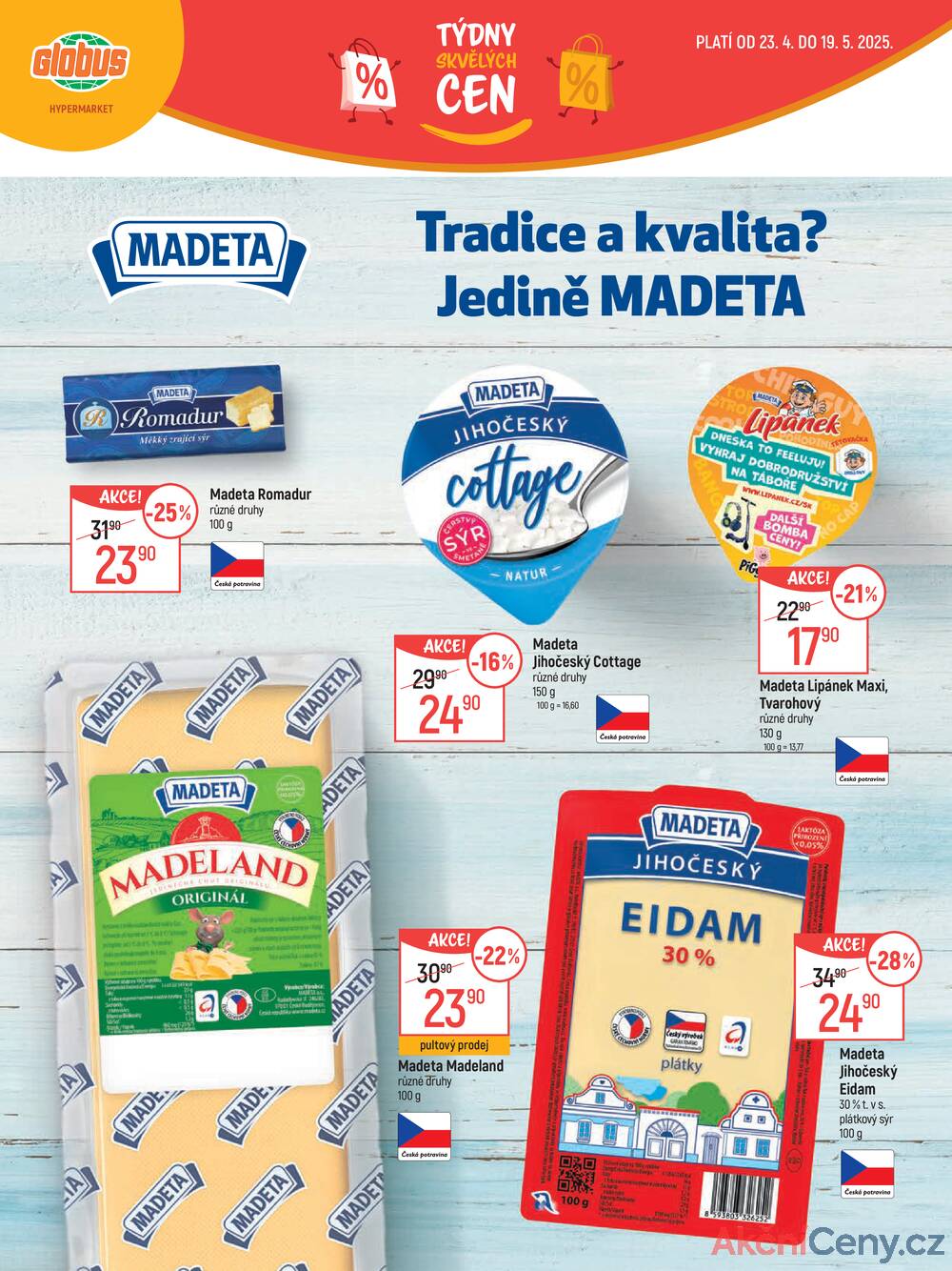 Leták Globus - Akční leták Globus 23.4. - 19.5.2025 - Globus Praha - Zličín - strana 2