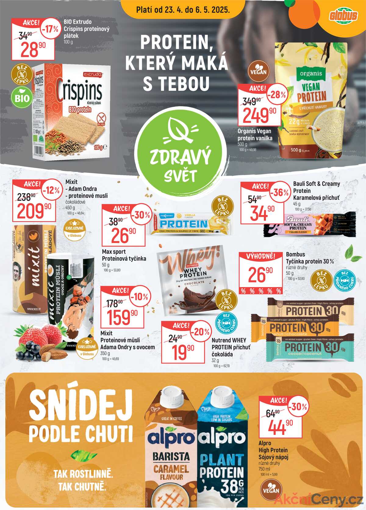 Akční leták Globus 23.4. - 6.5.2025 - Globus Jenišov u Karlových Varů strana 1