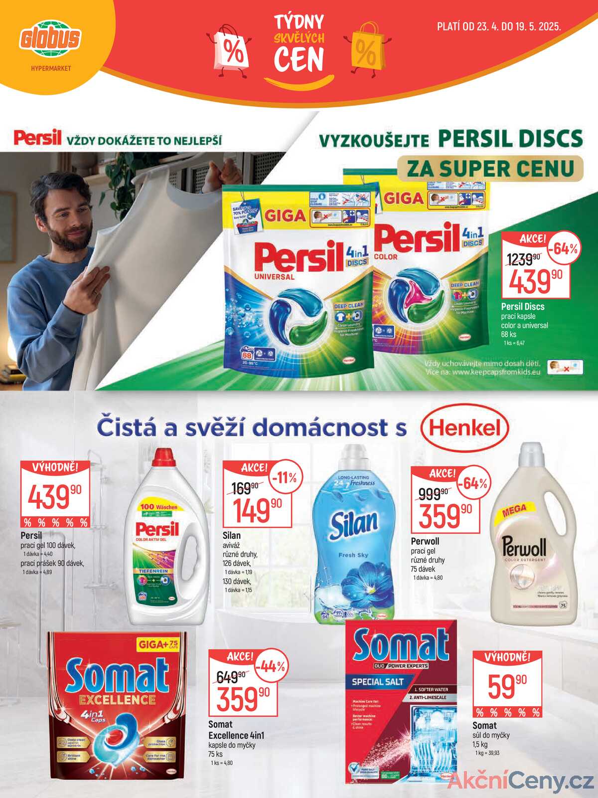 Akční leták Globus 23.4. - 19.5.2025 - Globus Brno Ivanovice strana 20