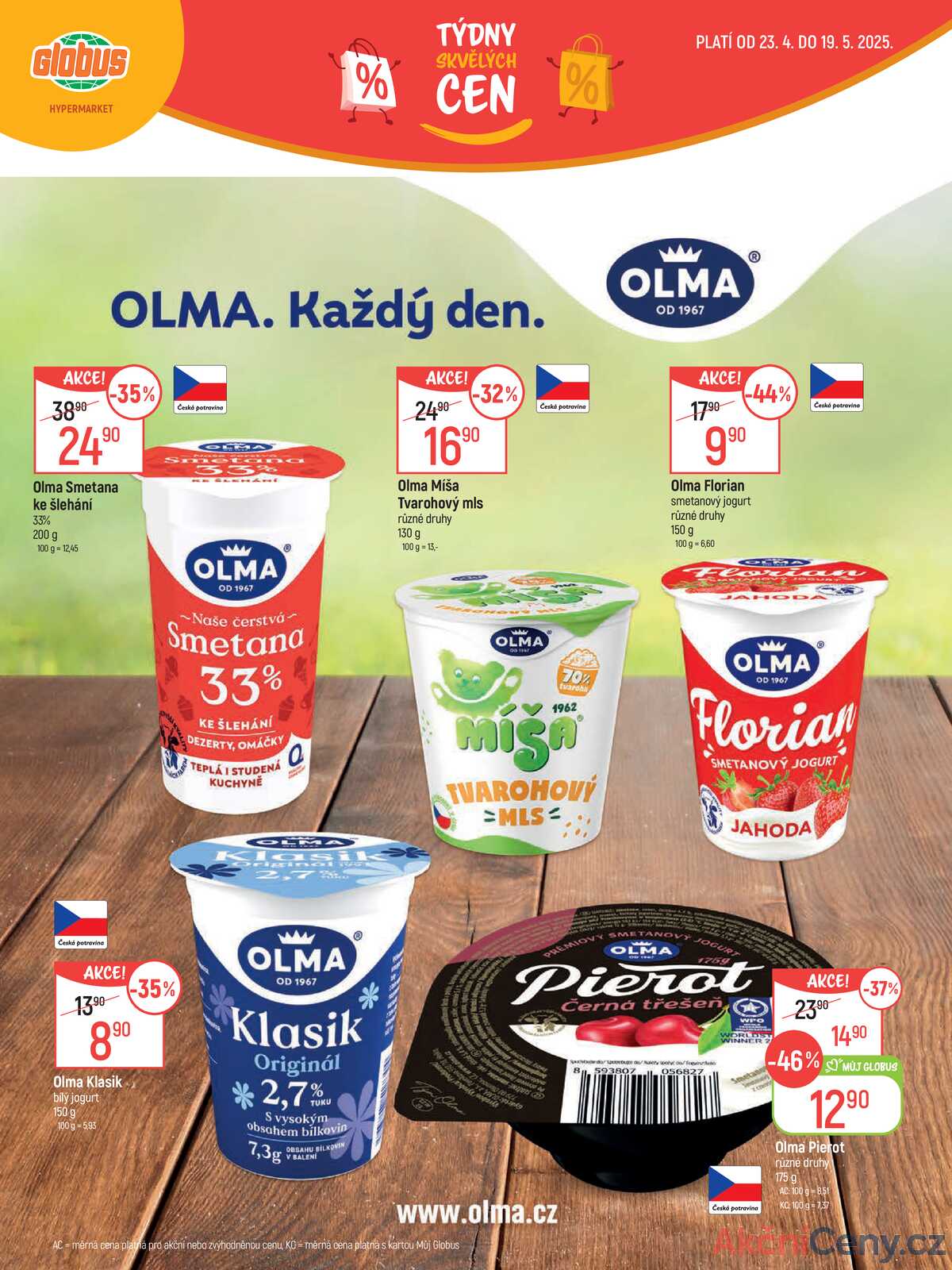 Akční leták Globus 23.4. - 19.5.2025 - Globus Praha - Štěrboholy strana 4