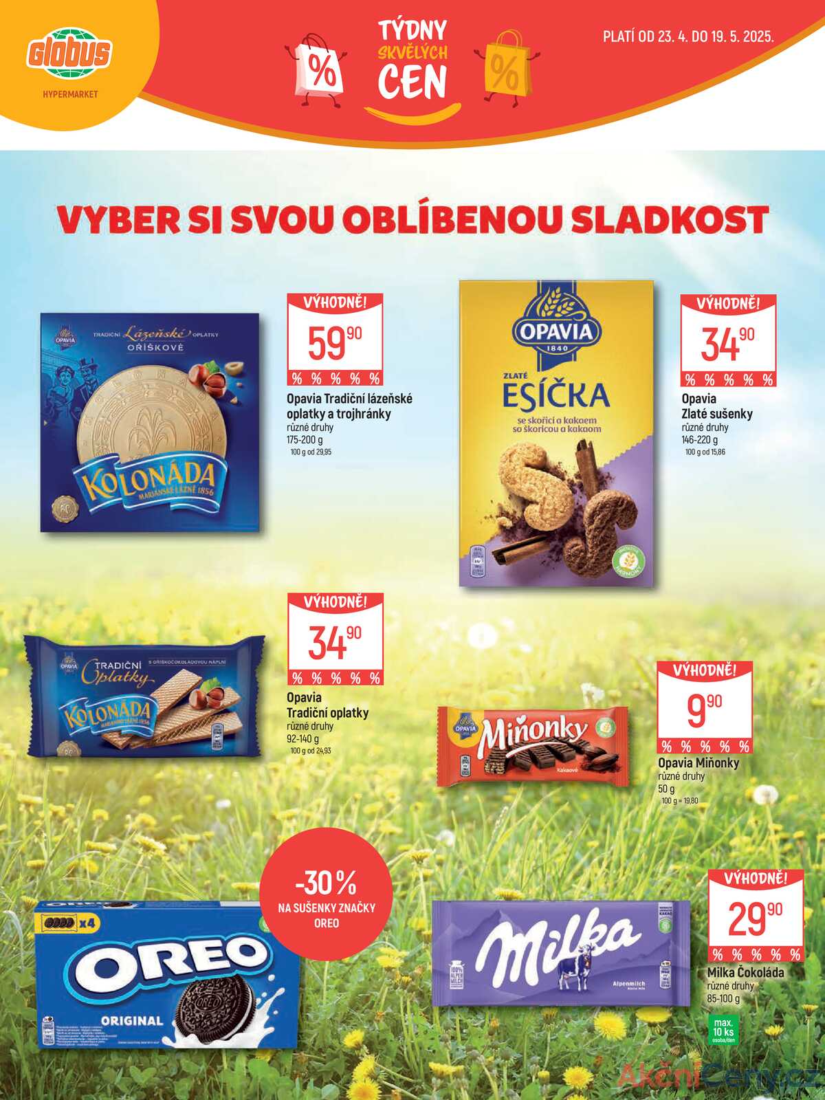 Akční leták Globus 23.4. - 19.5.2025 - Globus Praha - Štěrboholy strana 13