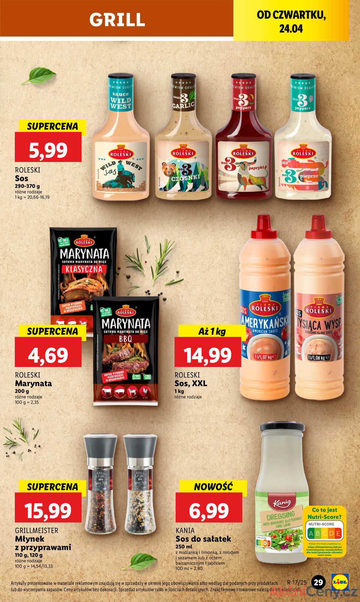 Leták Lidl Polsko 24.4.-27.4.2025 strana 31