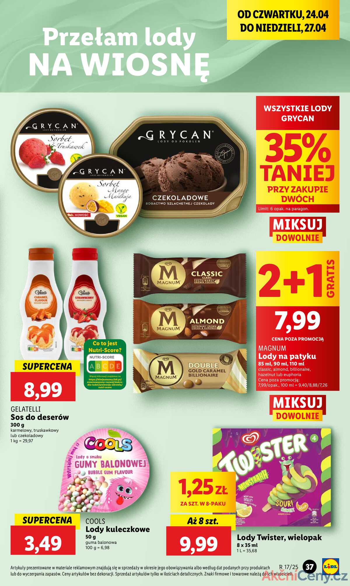 Leták Lidl Polsko 24.4.-27.4.2025 strana 39