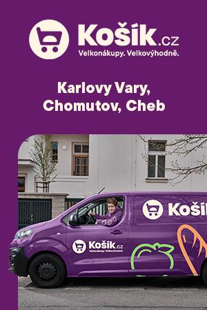 Košík.cz Karlovy Vary, Chomutov, Cheb a okolí - 23.4.2025