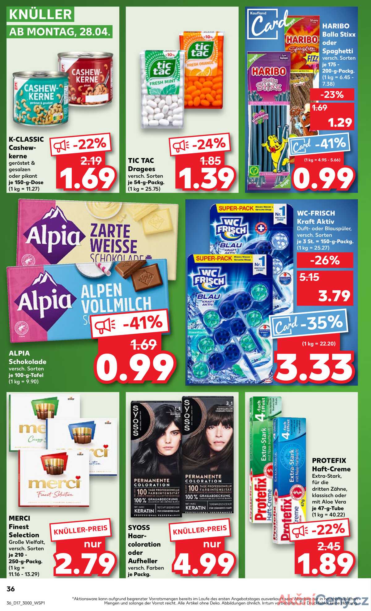 Leták Kaufland Německo 24.4.-30.4.2025 strana 36
