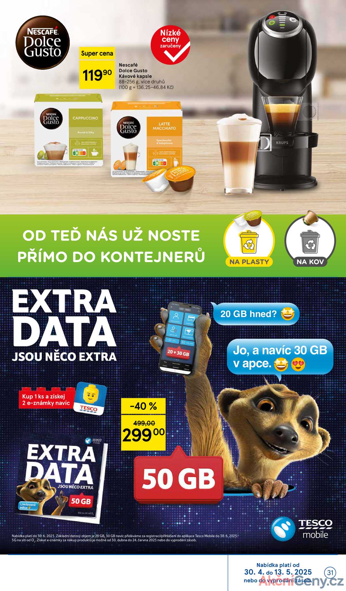 Tesco malé hypermarkety od 30.4. do 6.5.2025 strana 31