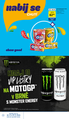Tesco malé hypermarkety od 30.4. do 6.5.2025