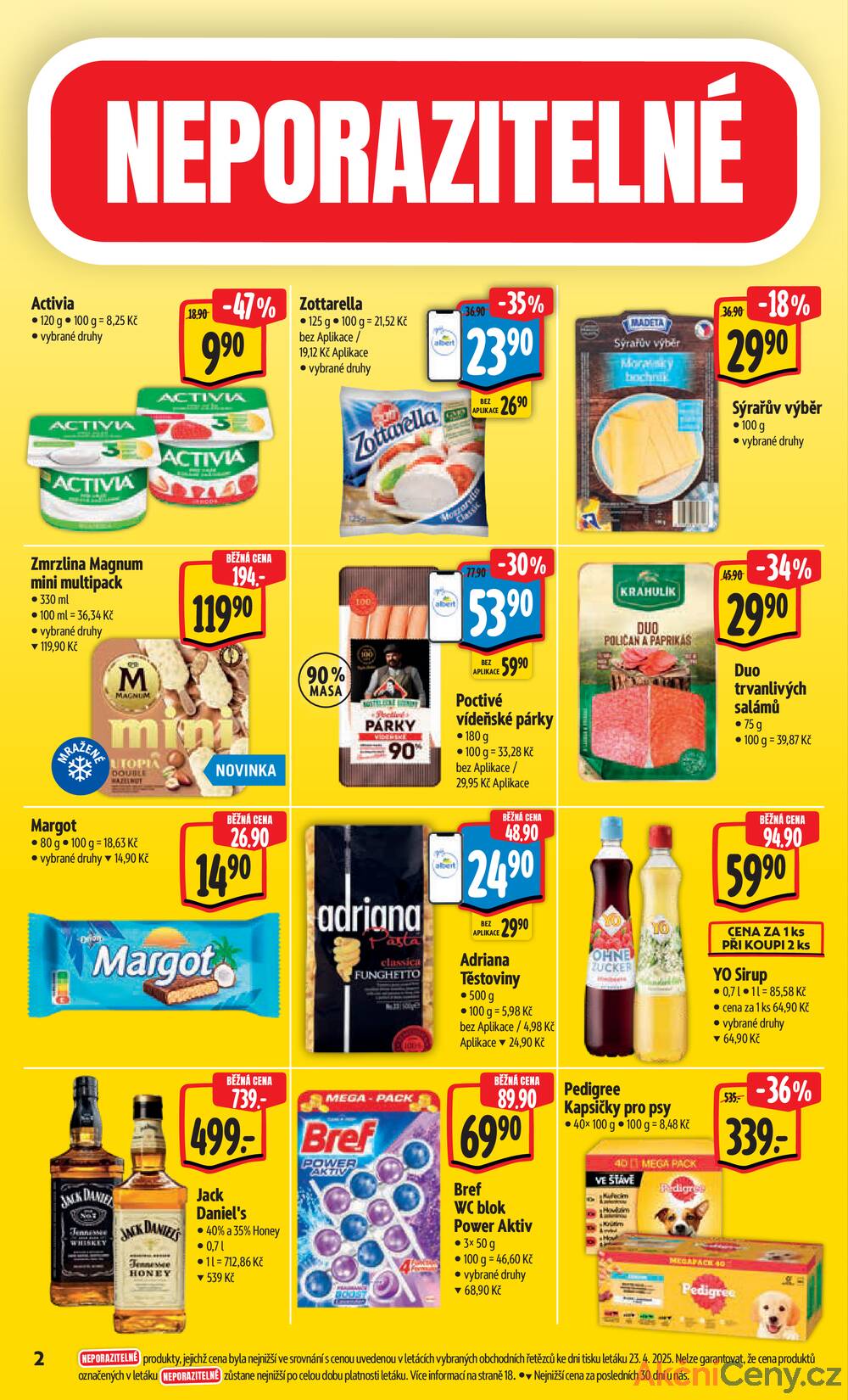 Leták Albert - Albert Hypermarket od 28.4. do 4.5.2025 - strana 2 Leták Albert - Albert Hypermarket od 28.4. do 4.5.2025 - strana 2
