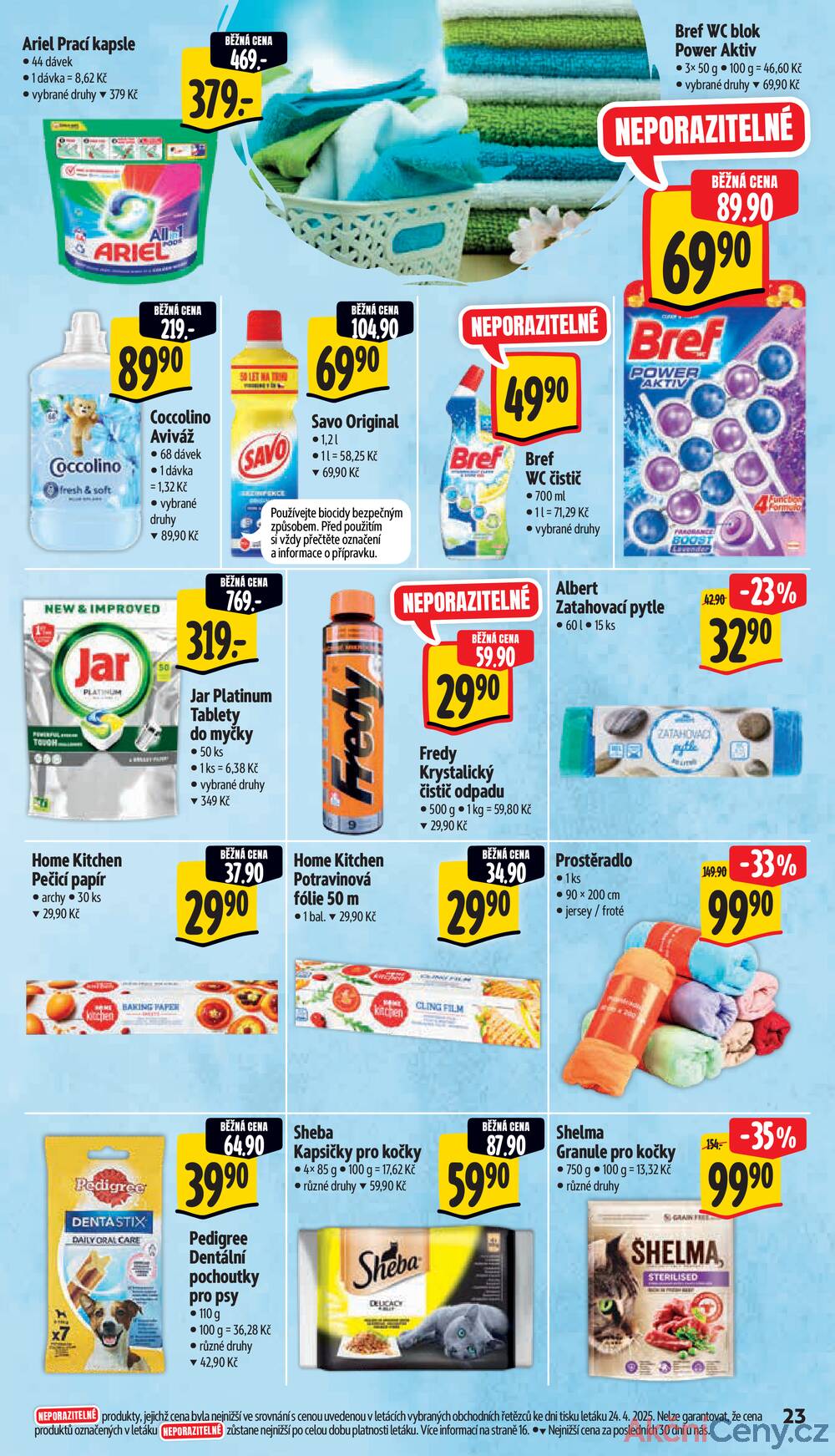 Leták Albert - Albert Supermarket od 28.4. do 4.5.2025 - strana 25
