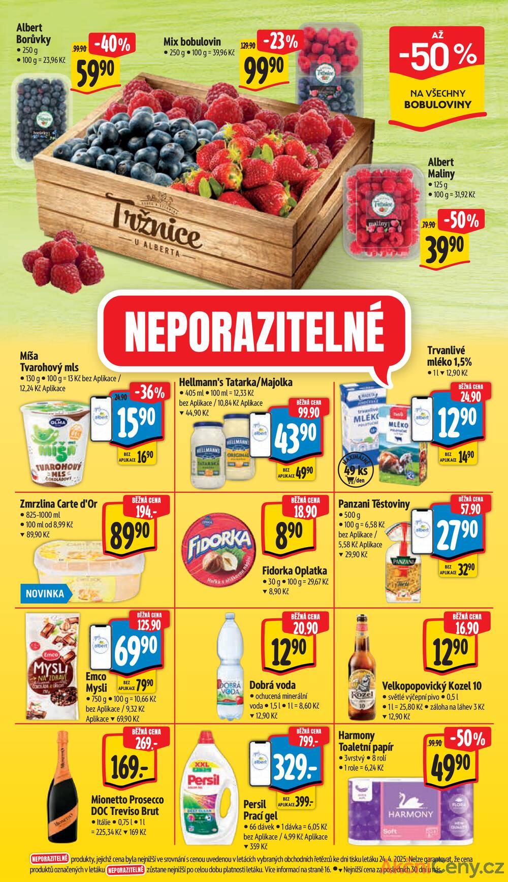 Leták Albert - Albert Supermarket od 28.4. do 4.5.2025 - strana 35