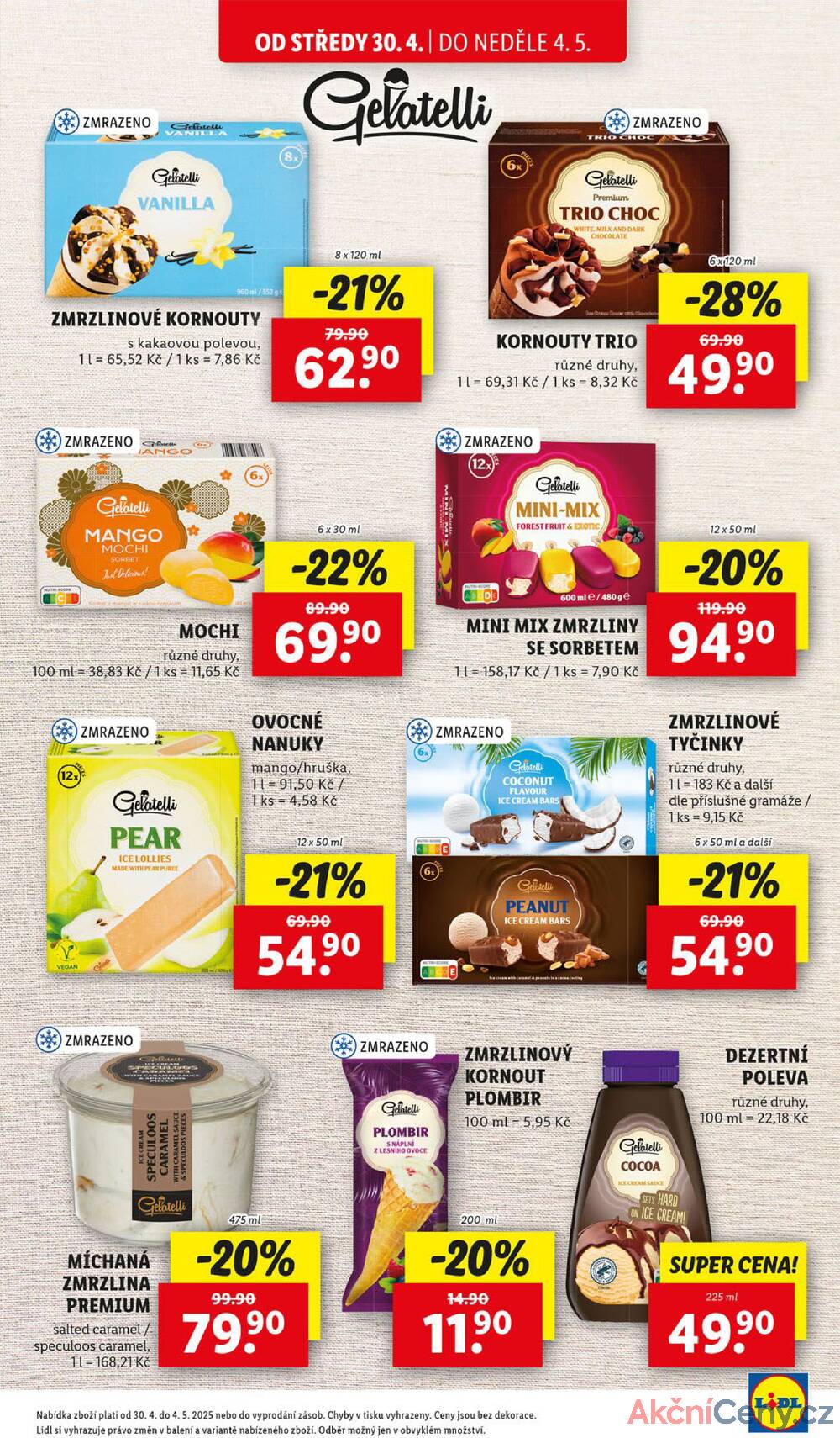 Leták Lidl - Lidl Čtvrtek od 1.5. do 4.5.2025 - strana 27 Leták Lidl - Lidl Čtvrtek od 1.5. do 4.5.2025 - strana 27