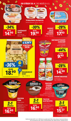 Lidl Čtvrtek od 1.5. do 4.5.2025