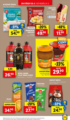 Lidl Čtvrtek od 1.5. do 4.5.2025