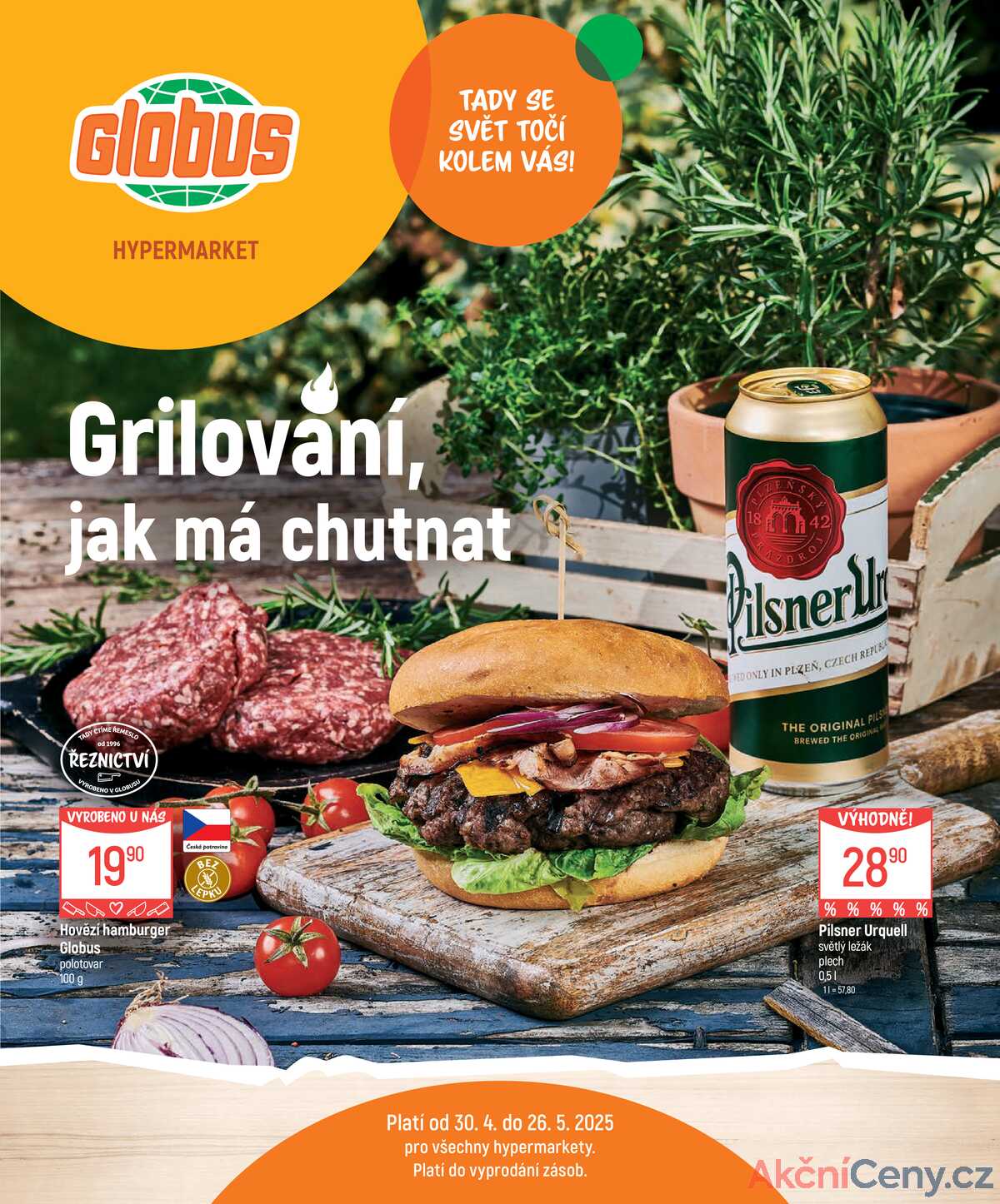 Akční leták Globus 30.4. - 26.5.2025 - Globus Havířov strana 1