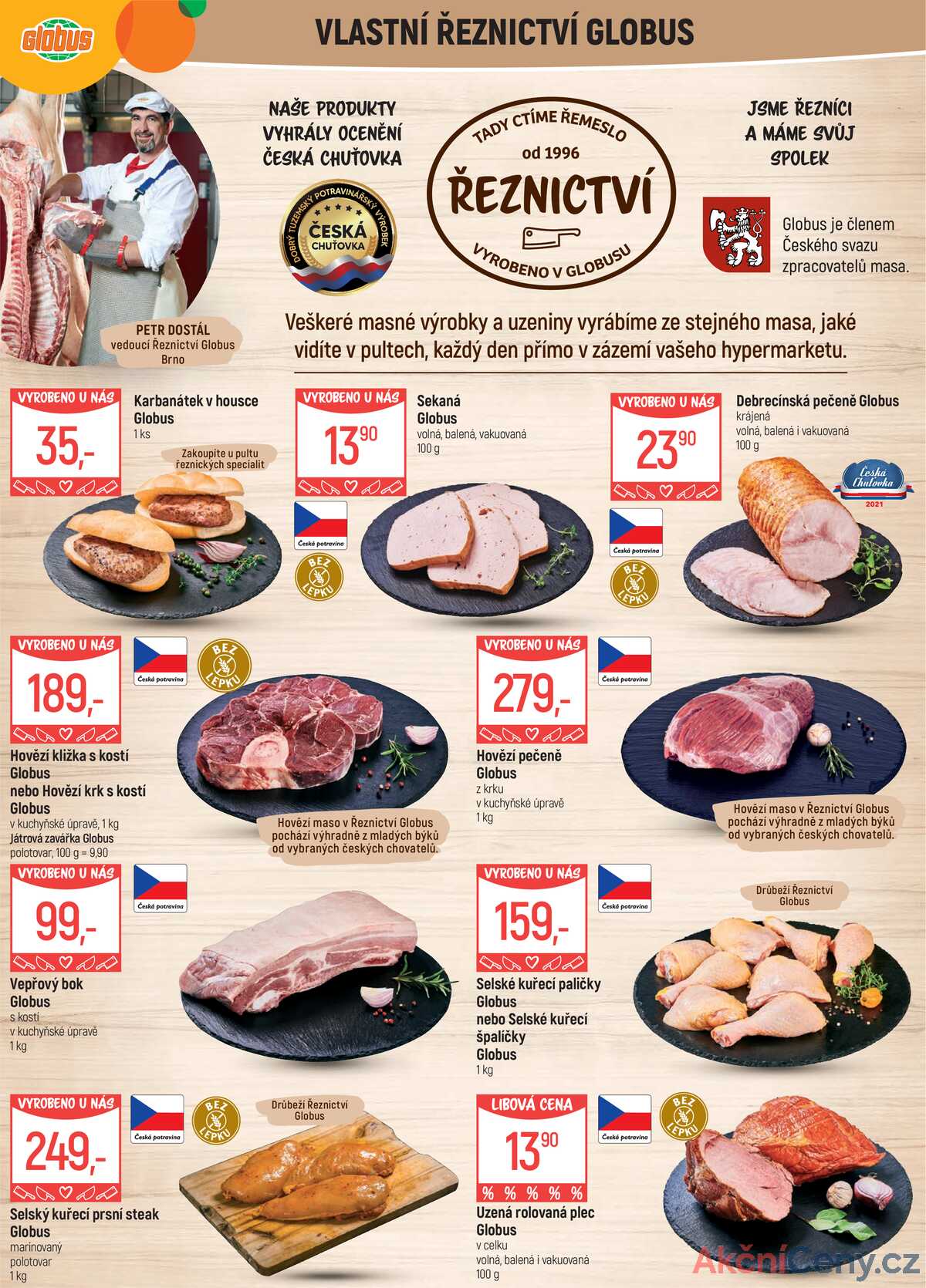 Akční leták Globus 30.4. - 6.5.2025 - Globus Brno Ivanovice strana 4