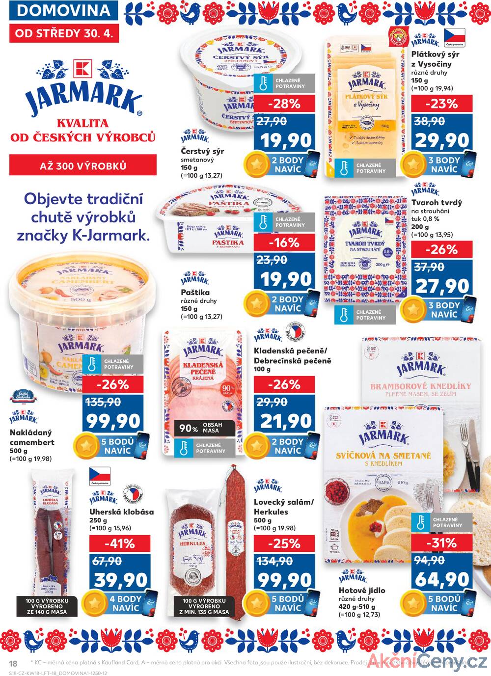 Leták Kaufland - Kaufland 30.4. - 6.5. - Kaufland - Hradec Králové - strana 18
