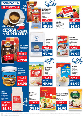 Kaufland 30.4. - 6.5. - Kaufland - Hradec Králové