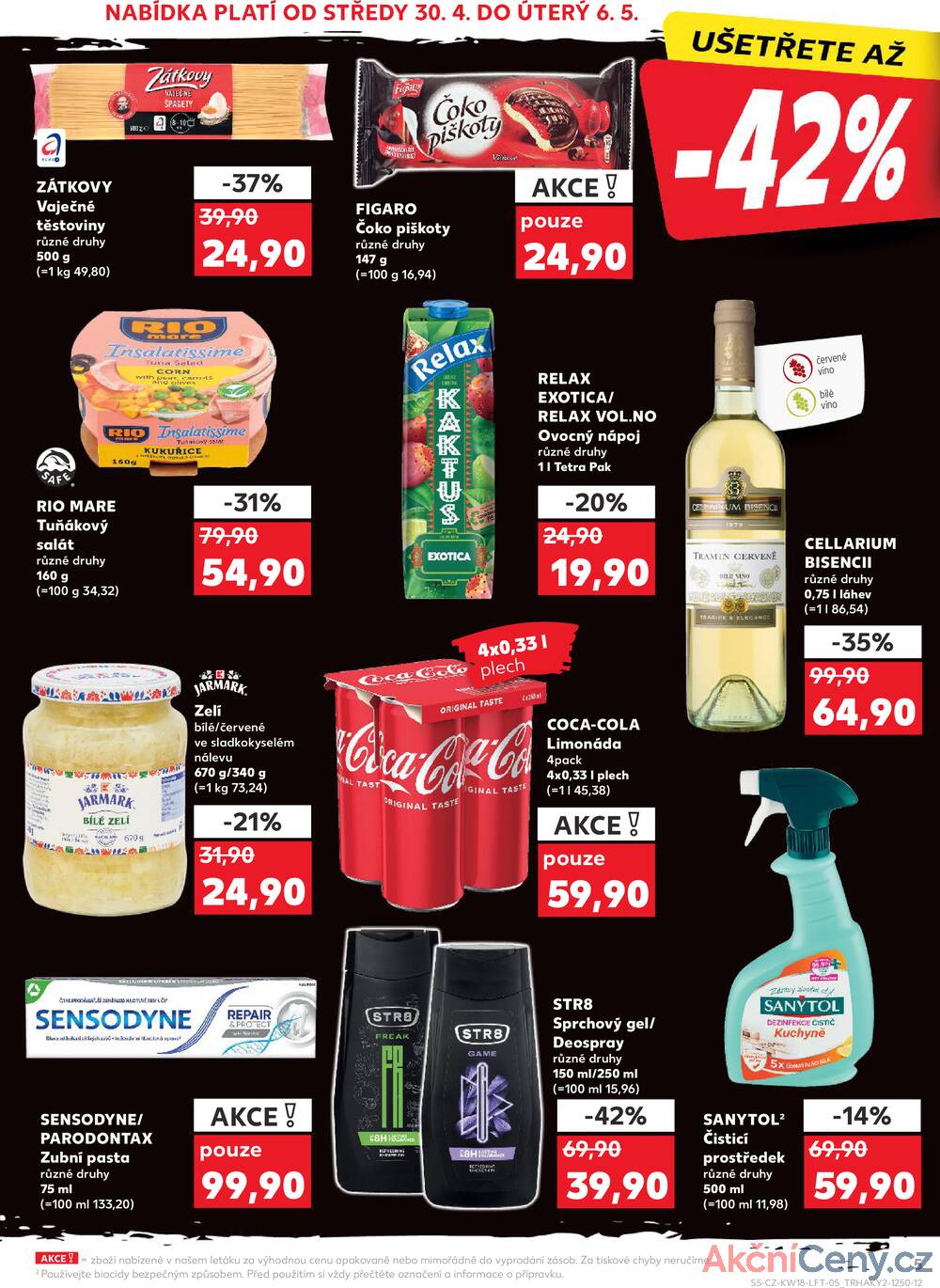 Leták Kaufland - Kaufland 30.4. - 6.5. - Kaufland - Prostějov (Okružní ulice) - strana 5