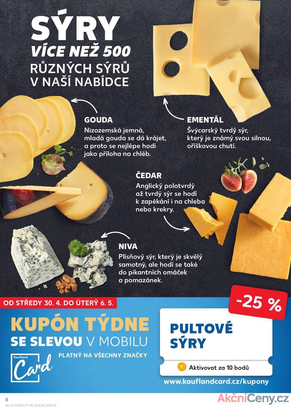 Leták Kaufland - Kaufland 30.4. - 6.5. - Kaufland - Prostějov (Okružní ulice) - strana 8