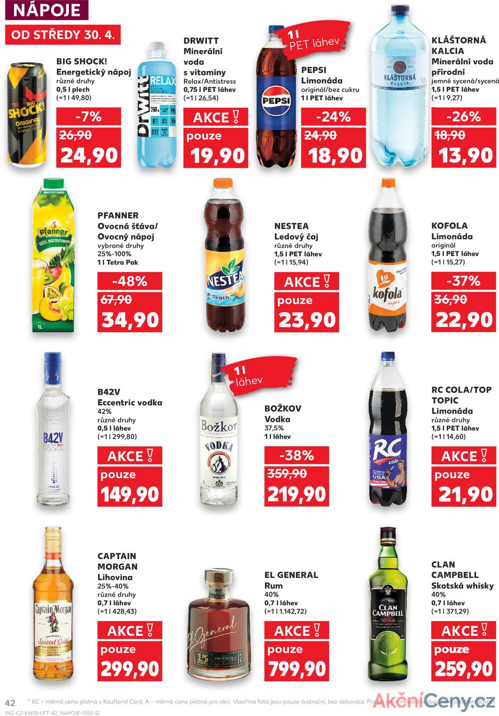 Leták Kaufland - Kaufland 30.4. - 6.5. - Kaufland - Prostějov (Olomoucká) - strana 42