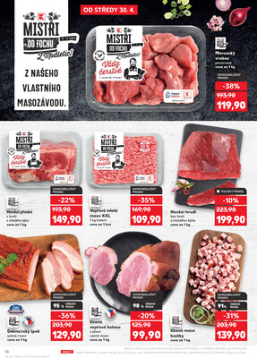 Kaufland 30.4. - 6.5. - Kaufland - Prostějov (Olomoucká)