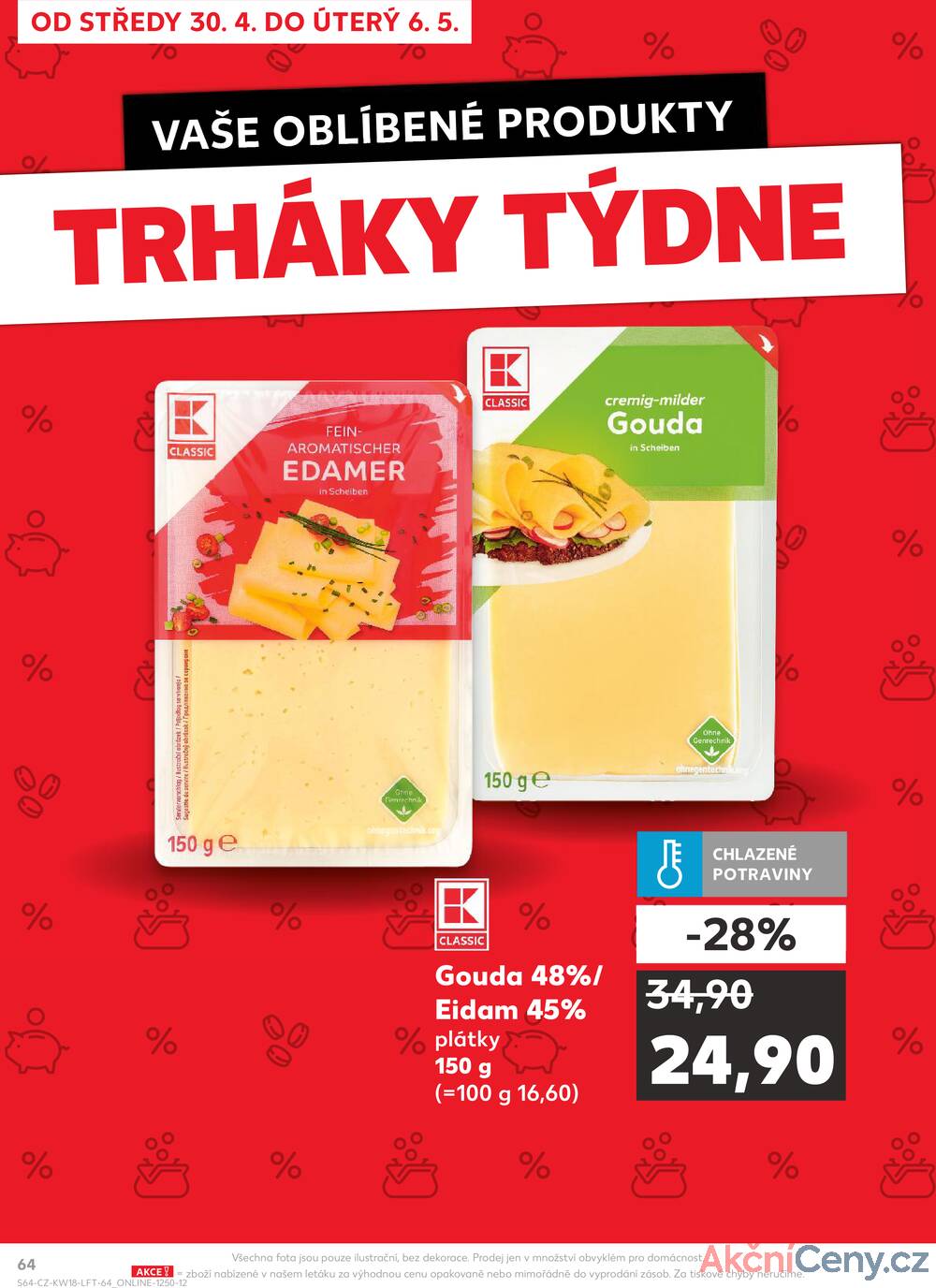 Leták Kaufland - Kaufland 30.4. - 6.5. - Kaufland - Praha 3 (Jarov) - strana 64