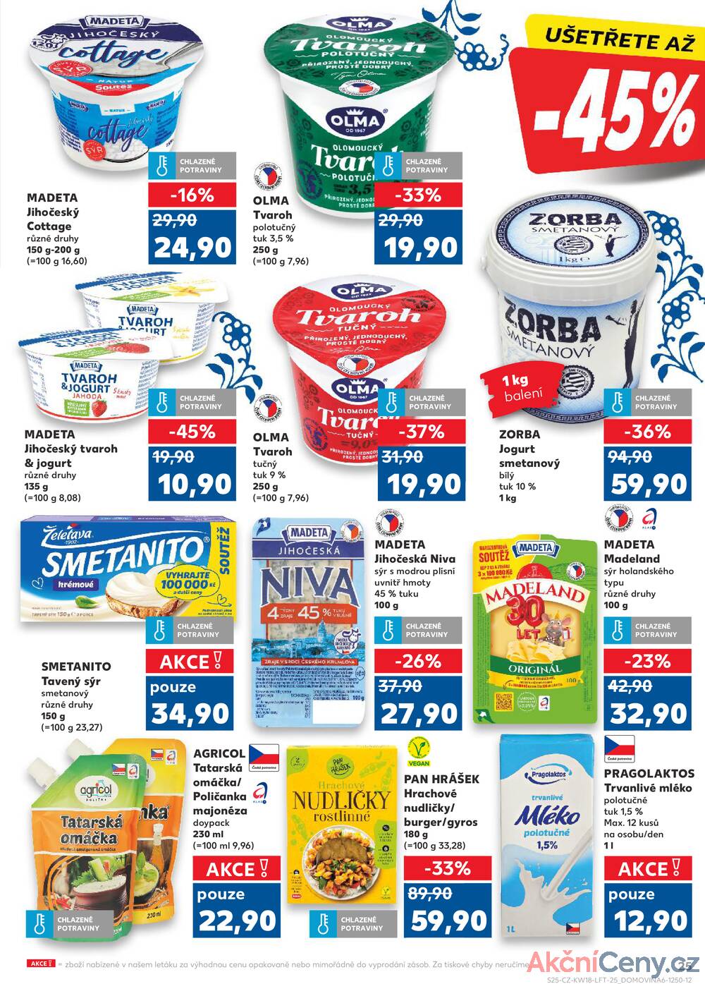 Leták Kaufland - Kaufland 30.4. - 6.5. - Kaufland - Praha 12 (Modřany) - strana 25