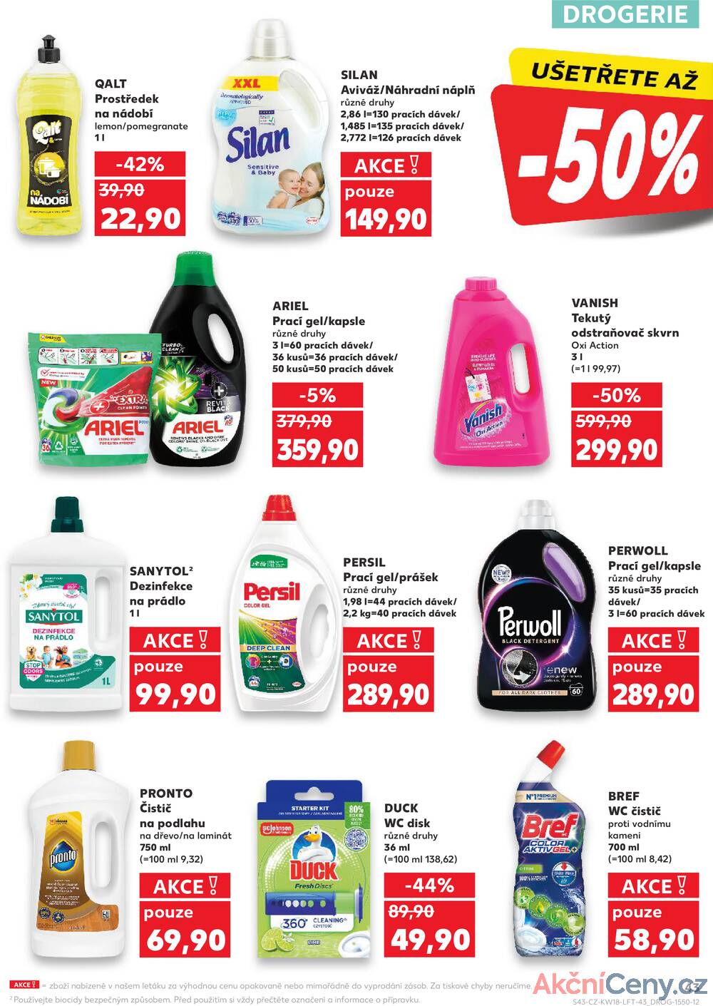 Leták Kaufland - Kaufland 30.4. - 6.5. - Kaufland - Praha 12 (Modřany) - strana 43