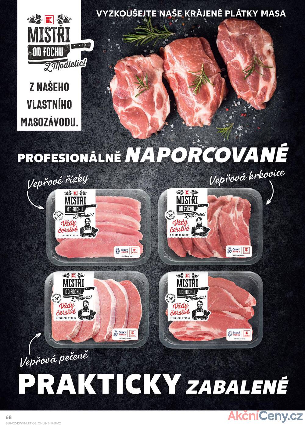 Leták Kaufland - Kaufland 30.4. - 6.5. - Kaufland - Praha 12 (Modřany) - strana 68