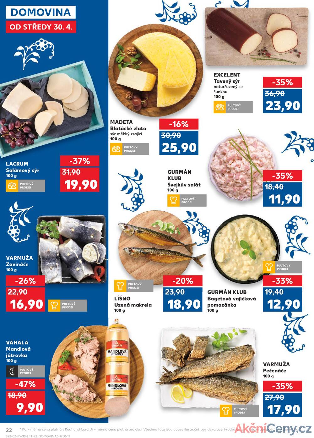 Leták Kaufland - Kaufland 30.4. - 6.5. - Kaufland - Blansko - strana 22