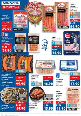 Kaufland 30.4. - 6.5. - Kaufland - Blansko