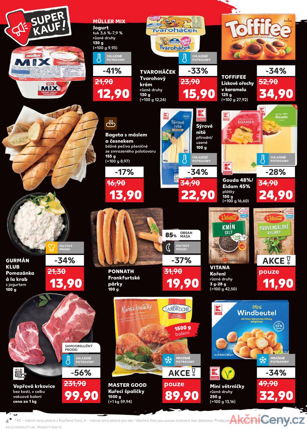 Leták Kaufland - Kaufland 30.4. - 6.5. - Kaufland Praha Čestlice - strana 4