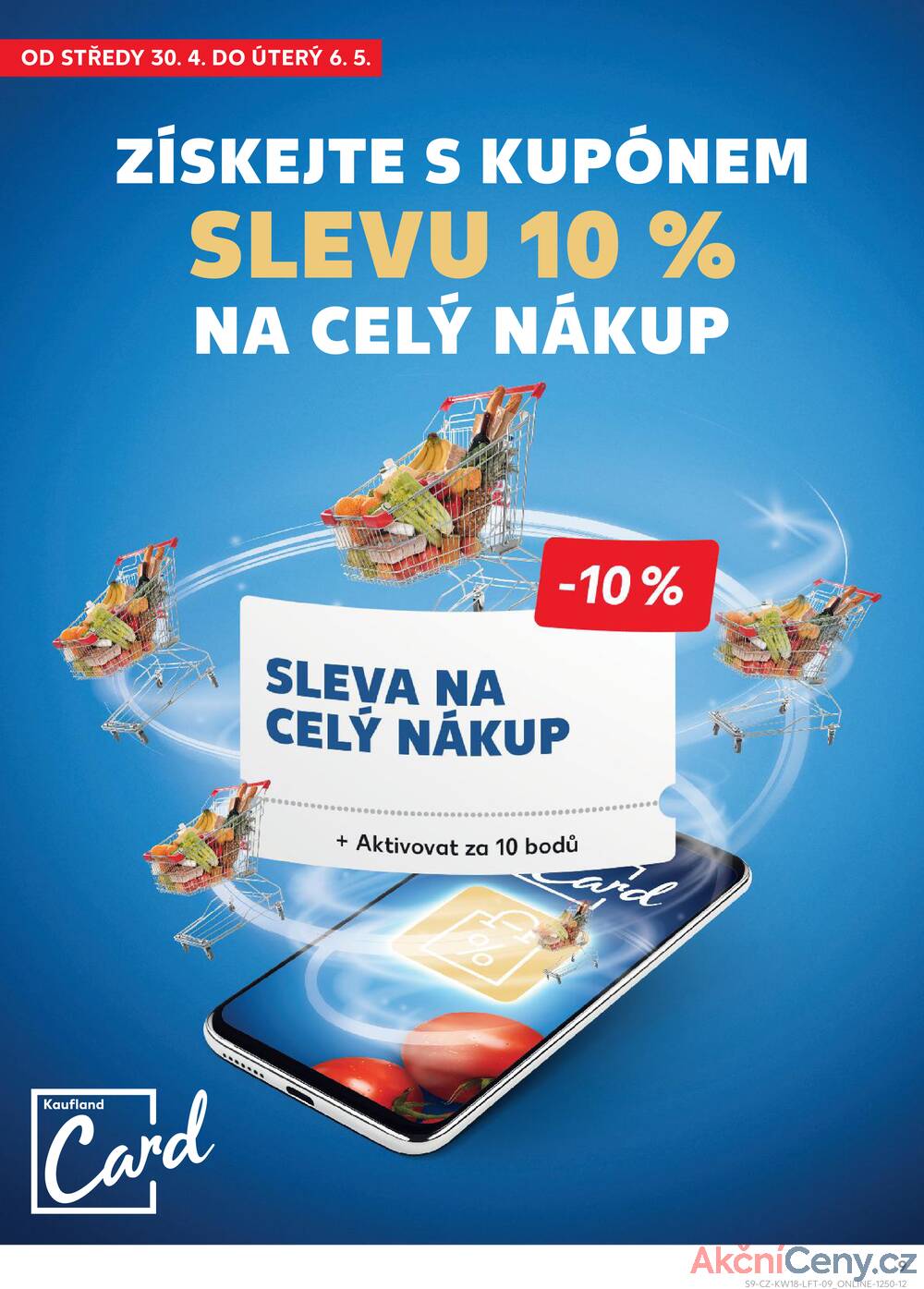 Leták Kaufland - Kaufland 30.4. - 6.5. - Kaufland Praha Čestlice - strana 9