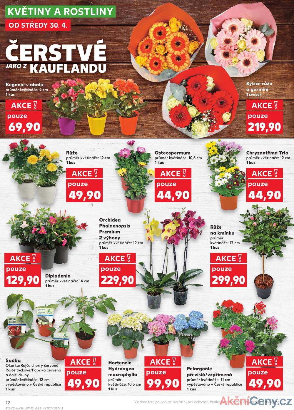 Leták Kaufland - Kaufland 30.4. - 6.5. - Kaufland Praha Čestlice - strana 12
