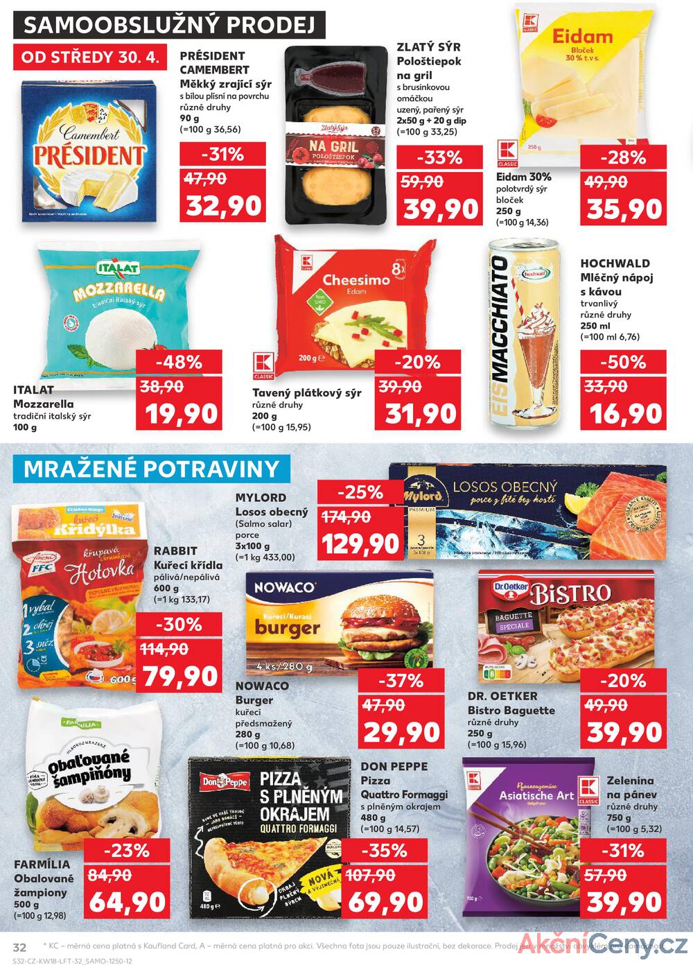 Leták Kaufland - Kaufland 30.4. - 6.5. - Kaufland - Liberec (Polní) - strana 32