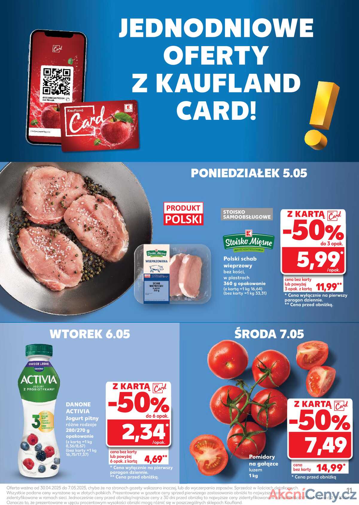 Leták Kaufland Polsko 30.4.-7.5.2025 - Noviny týdne strana 11