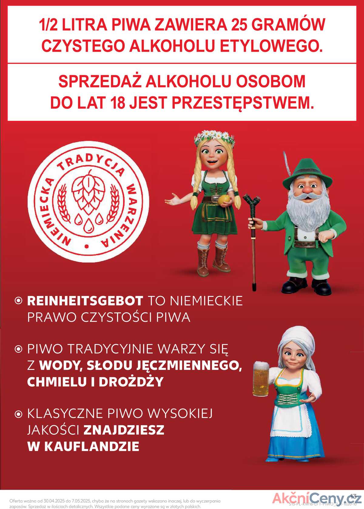 Leták Kaufland Polsko 30.4.-7.5.2025 - Noviny týdne strana 13