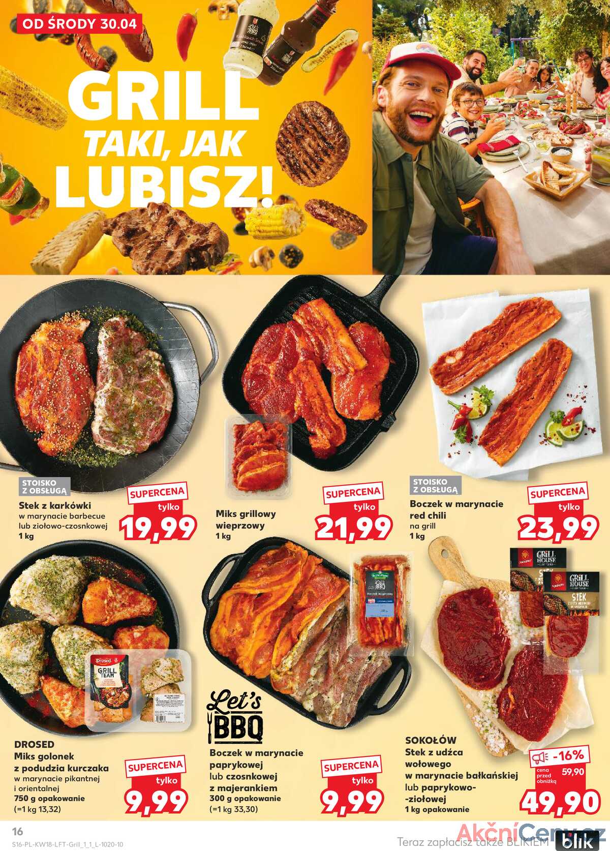 Leták Kaufland Polsko 30.4.-7.5.2025 - Noviny týdne strana 16
