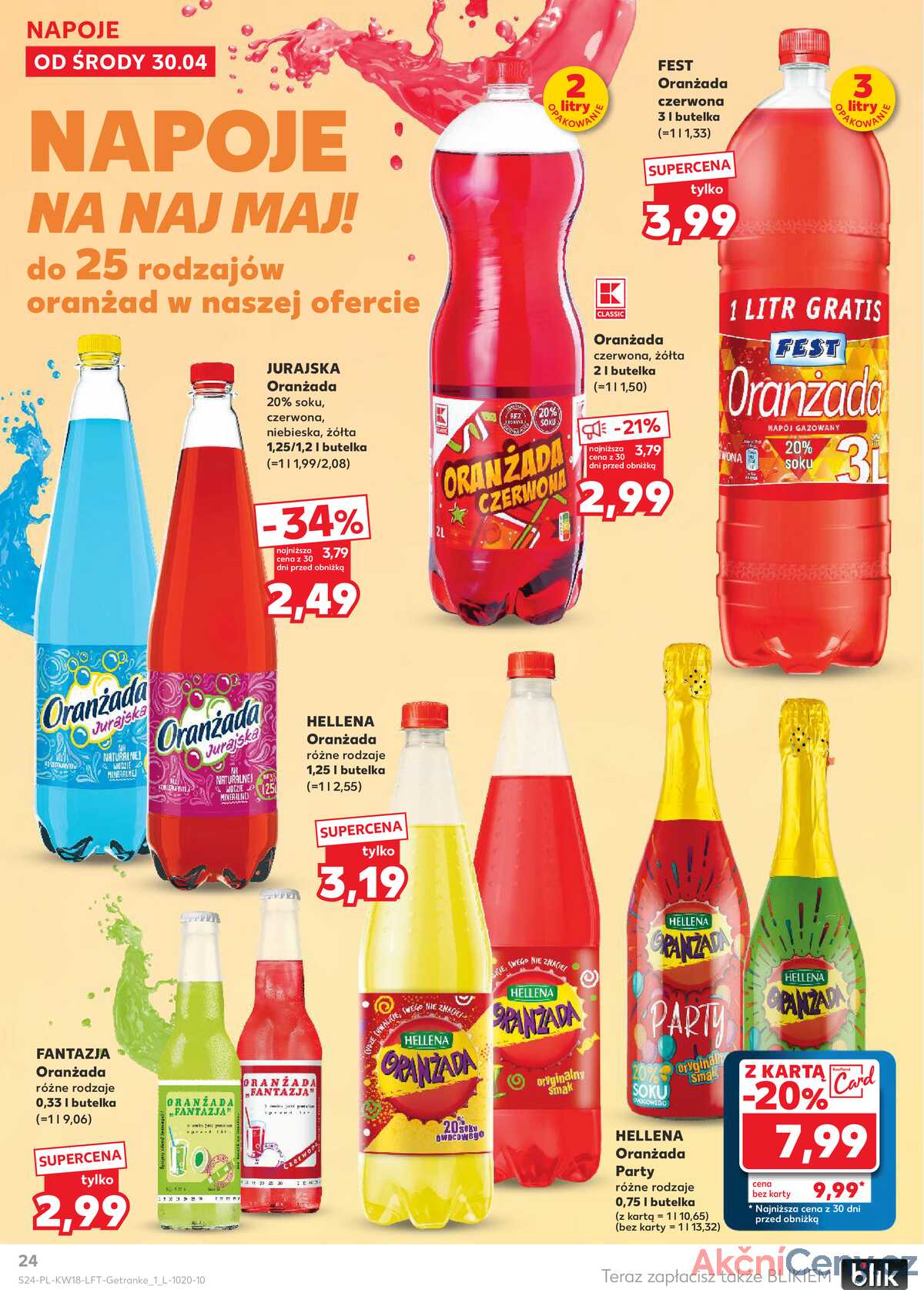 Leták Kaufland Polsko 30.4.-7.5.2025 - Noviny týdne strana 24